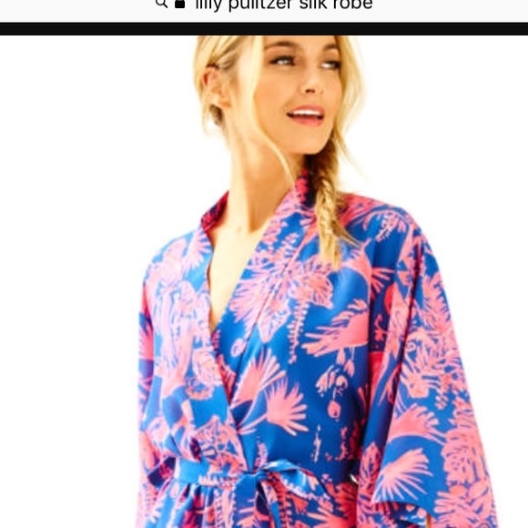 Lilly Pulitzer Other - NWT Lilly Pulitzer silk robe