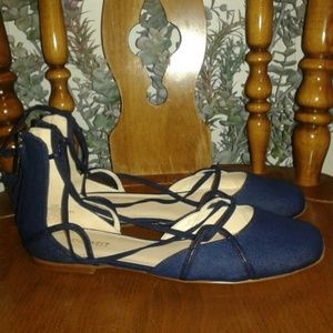 🌸NWOB Nine West Lace up Flats🌸