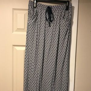 Long cotton skirt