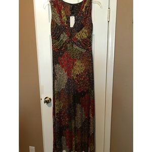 Peacock inspired dress