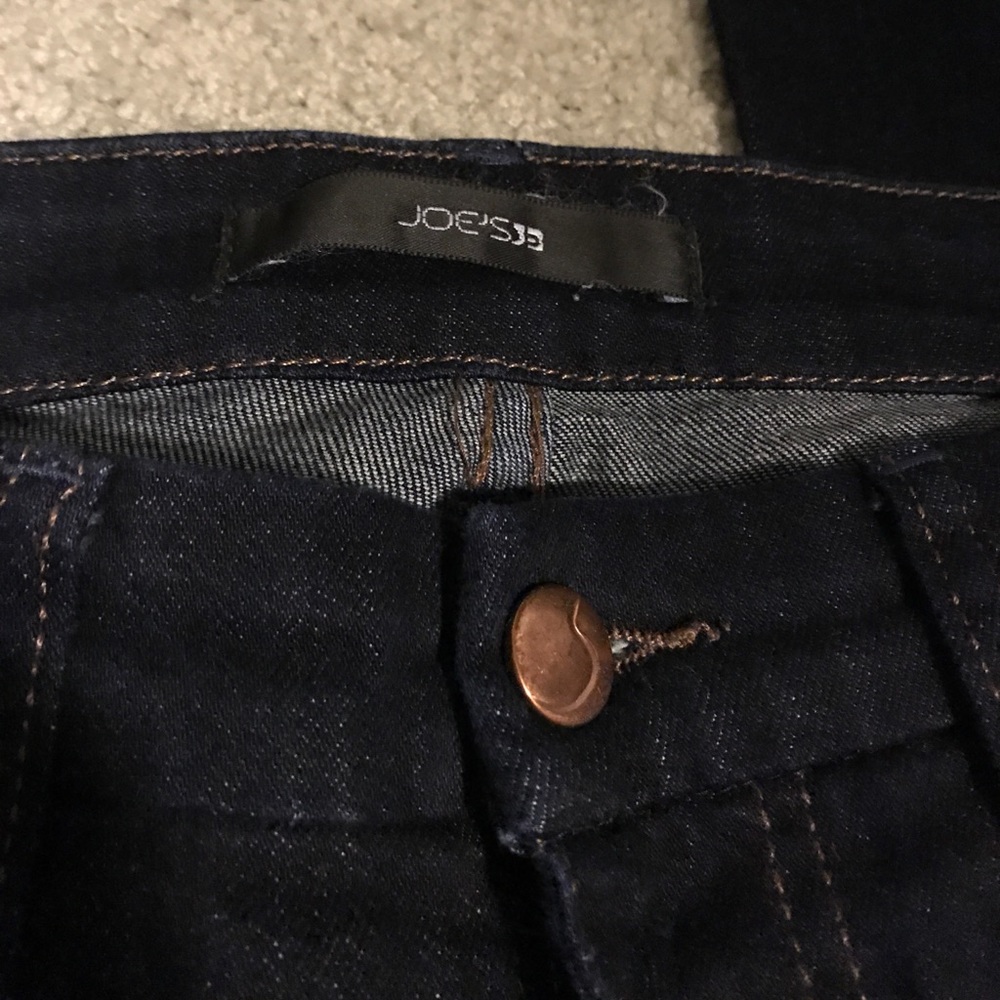 Joe’s dark rinse boot cut jeans size 27