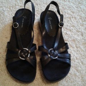 Black sandals