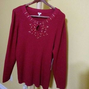 Reba Holiday Gems Sweater