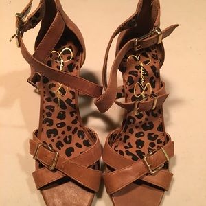 Jessica Simpson strapped sandals. Size 9.5.