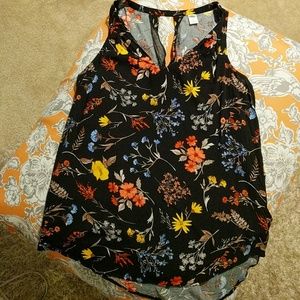 Fall Floral Old Navy Tank