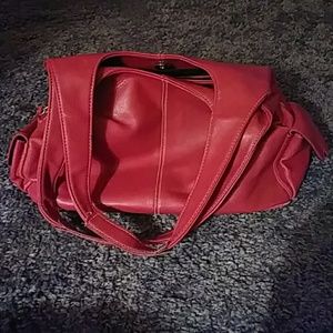 Firey hot red St Johns Bay Purse