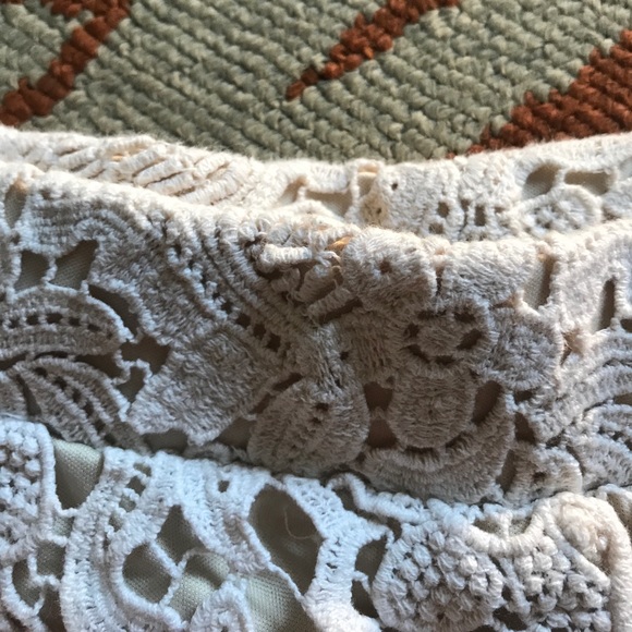 Nude lace high waisted shorts - Picture 2 of 4