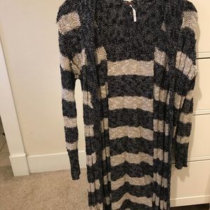Free people long cardigan