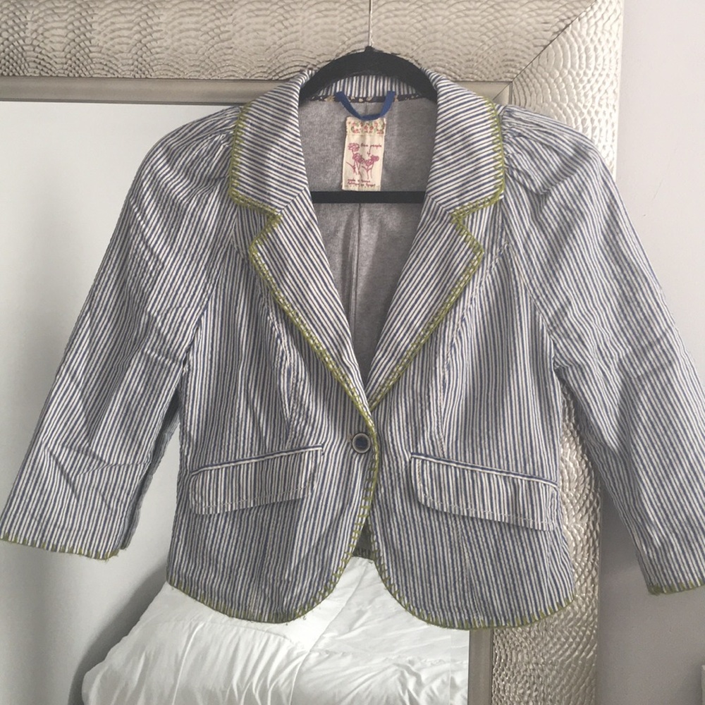 Free People Oxford Jacket/Blazer