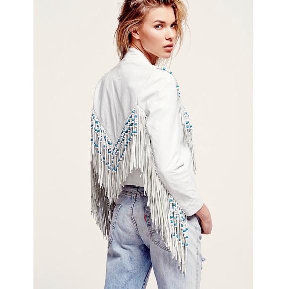 Spell Jackets & Blazers - RARE Spell Designs Hendrix Fringe Leather Jacket