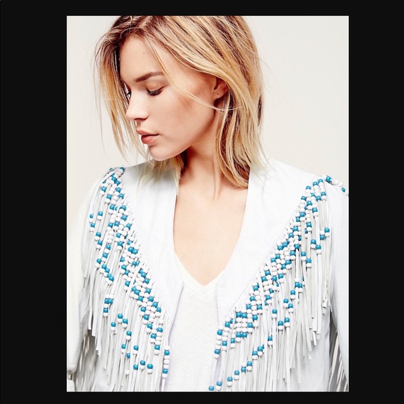 RARE Spell Designs Hendrix Fringe Leather Jacket - Picture 3 of 7