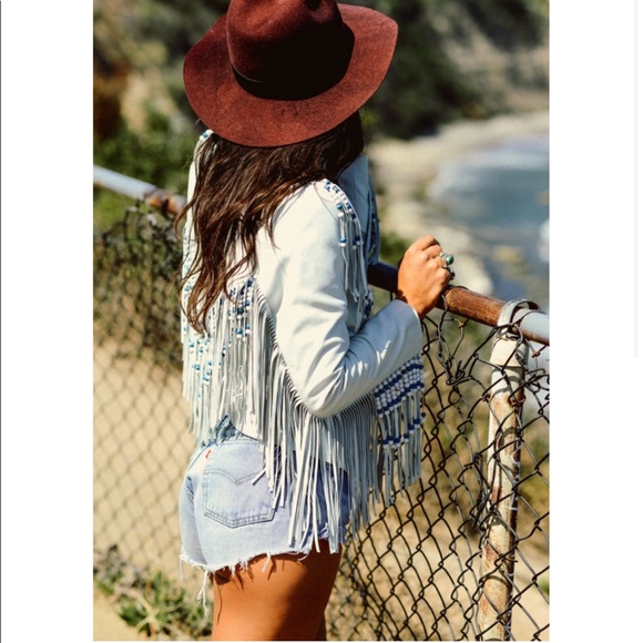 RARE Spell Designs Hendrix Fringe Leather Jacket - Picture 4 of 7