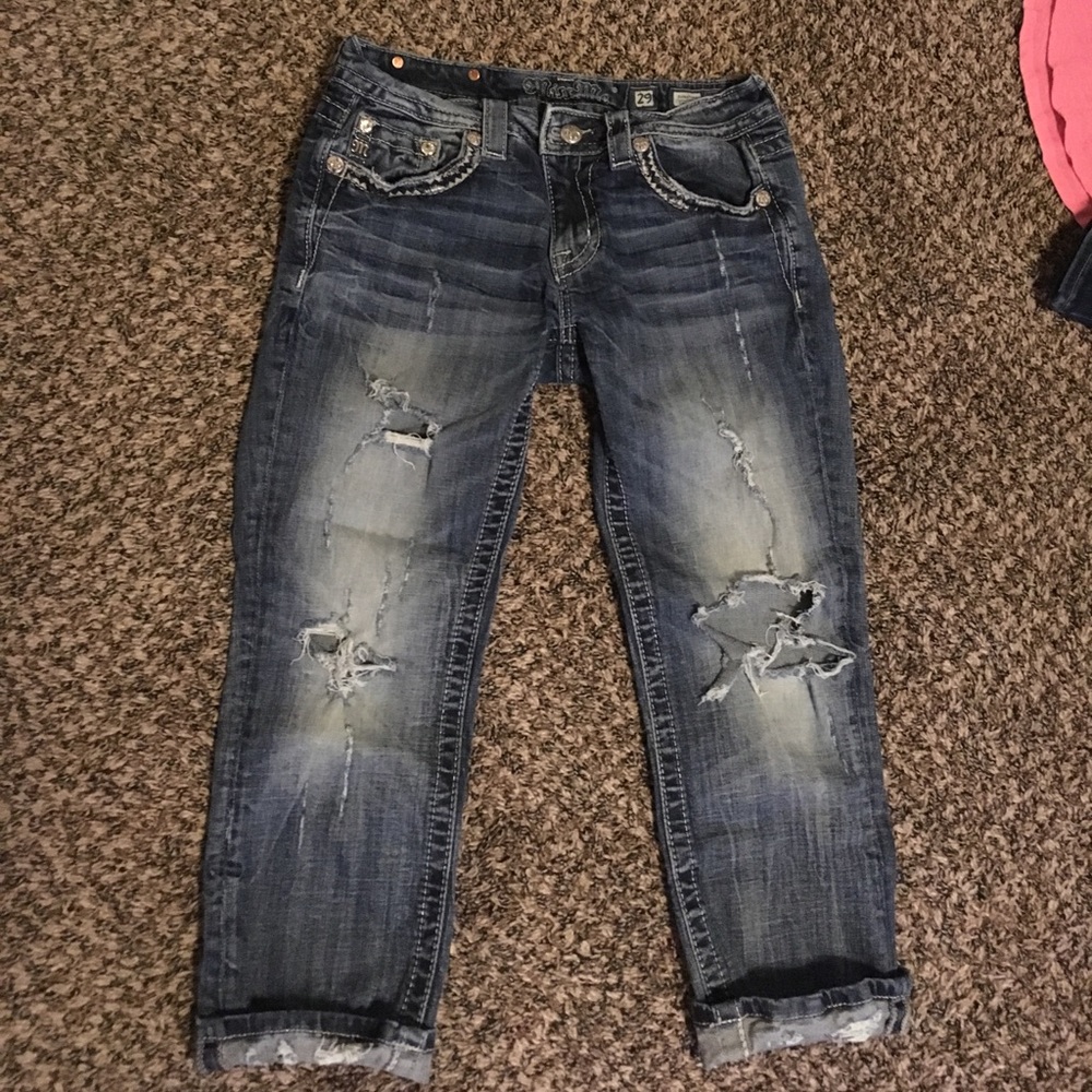 Miss Me Jean Capris