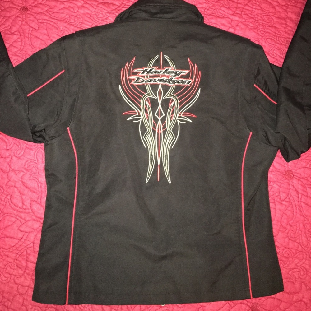 Harley Davidson Jacket with all the Details