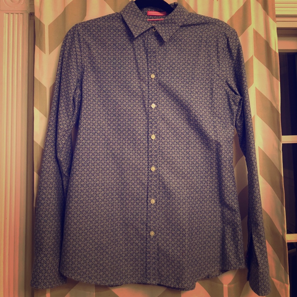 NWT Anchor Banana Republic Oxford Button Up