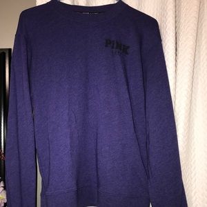 Victoria's Secret Purple CREW neck hoodie