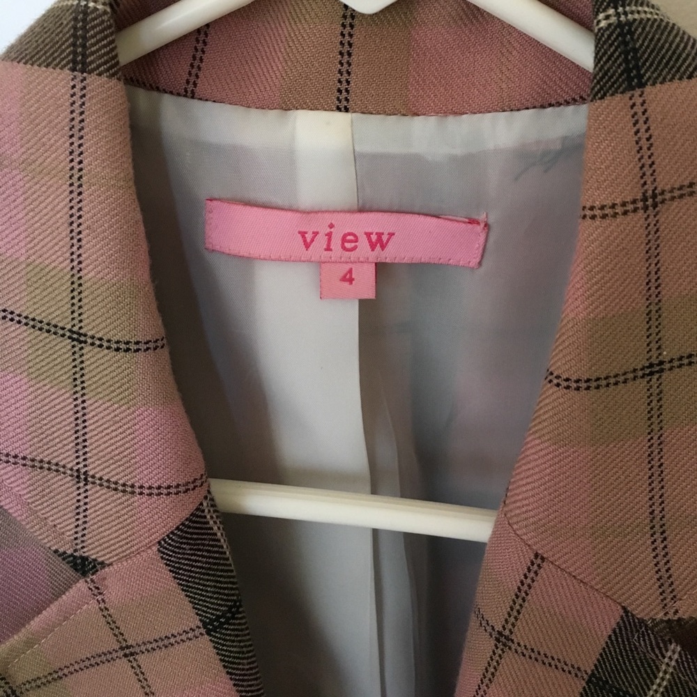 VINTAGE VIEW Blazer-never worn, lined - Picture 2 of 5
