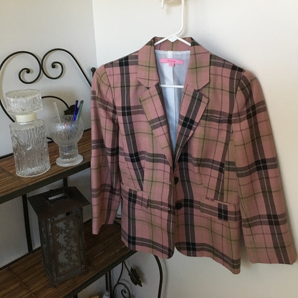 VINTAGE VIEW Blazer-never worn, lined