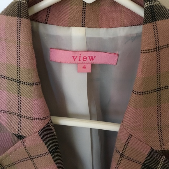VINTAGE VIEW Blazer-never worn, lined - Picture 2 of 5