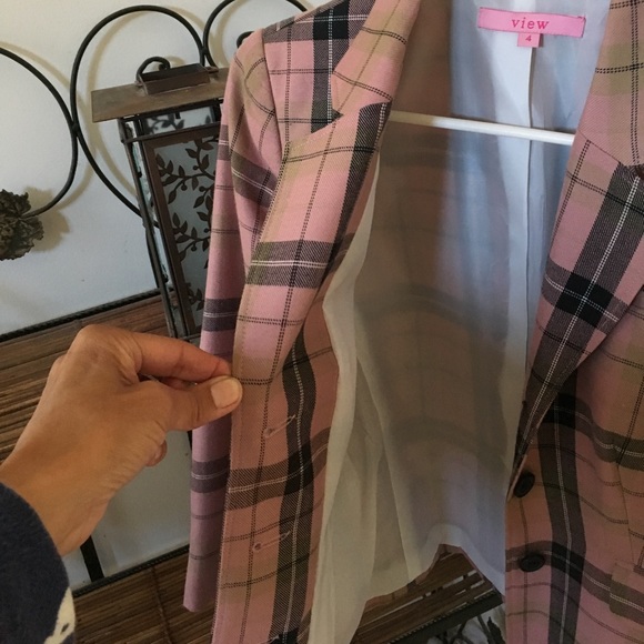 VINTAGE VIEW Blazer-never worn, lined - Picture 3 of 5