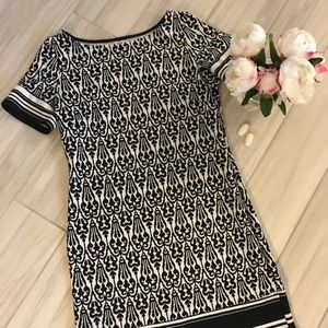 Cute Knit B+W Dress - Gilli