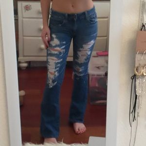 boho flare jeans