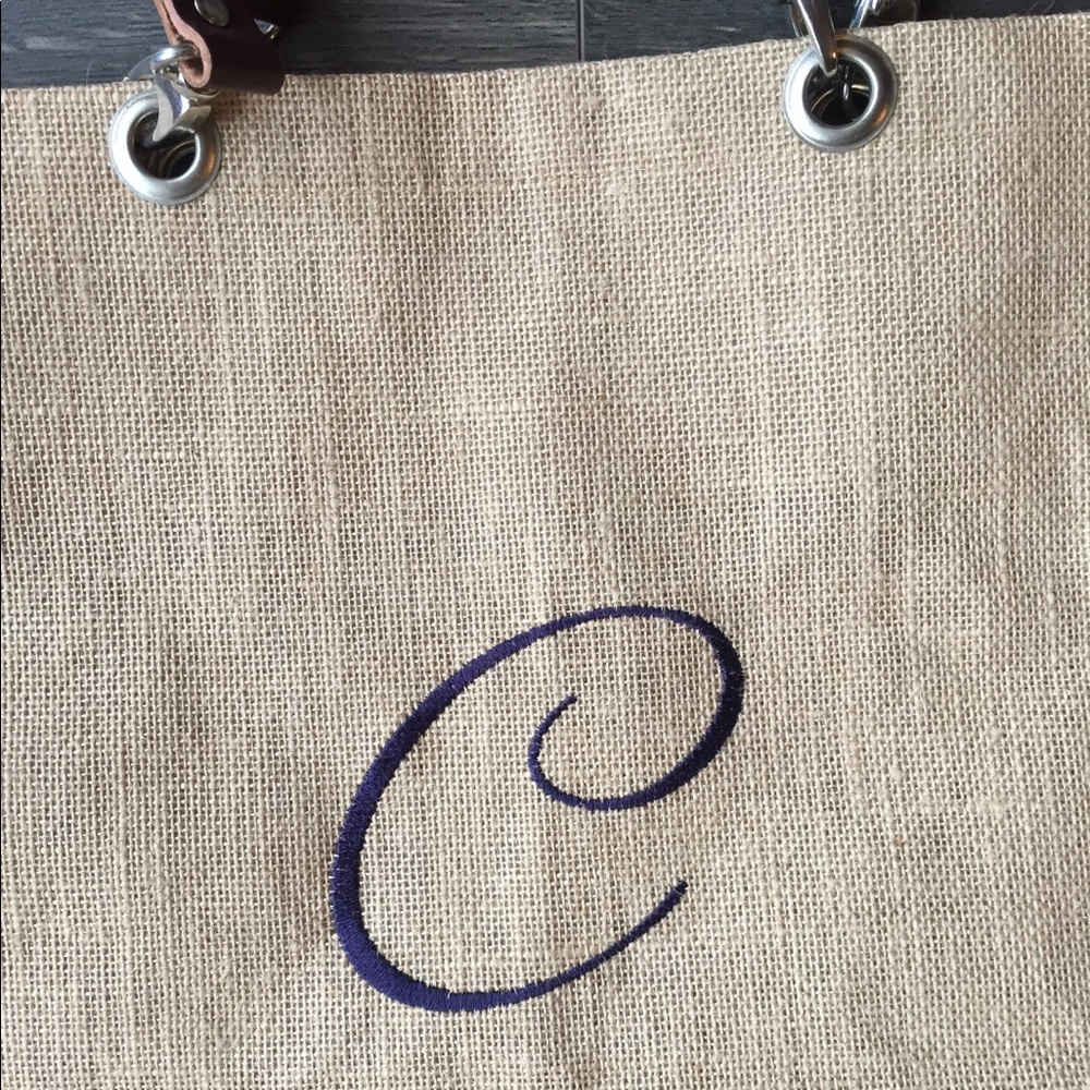 Burlap C Bag