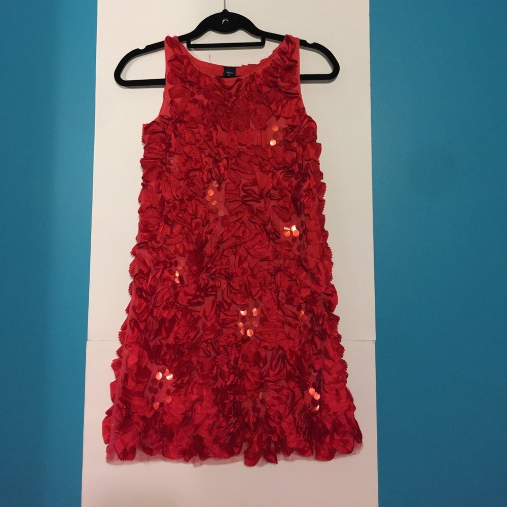 Gap kids Red Rose Dress