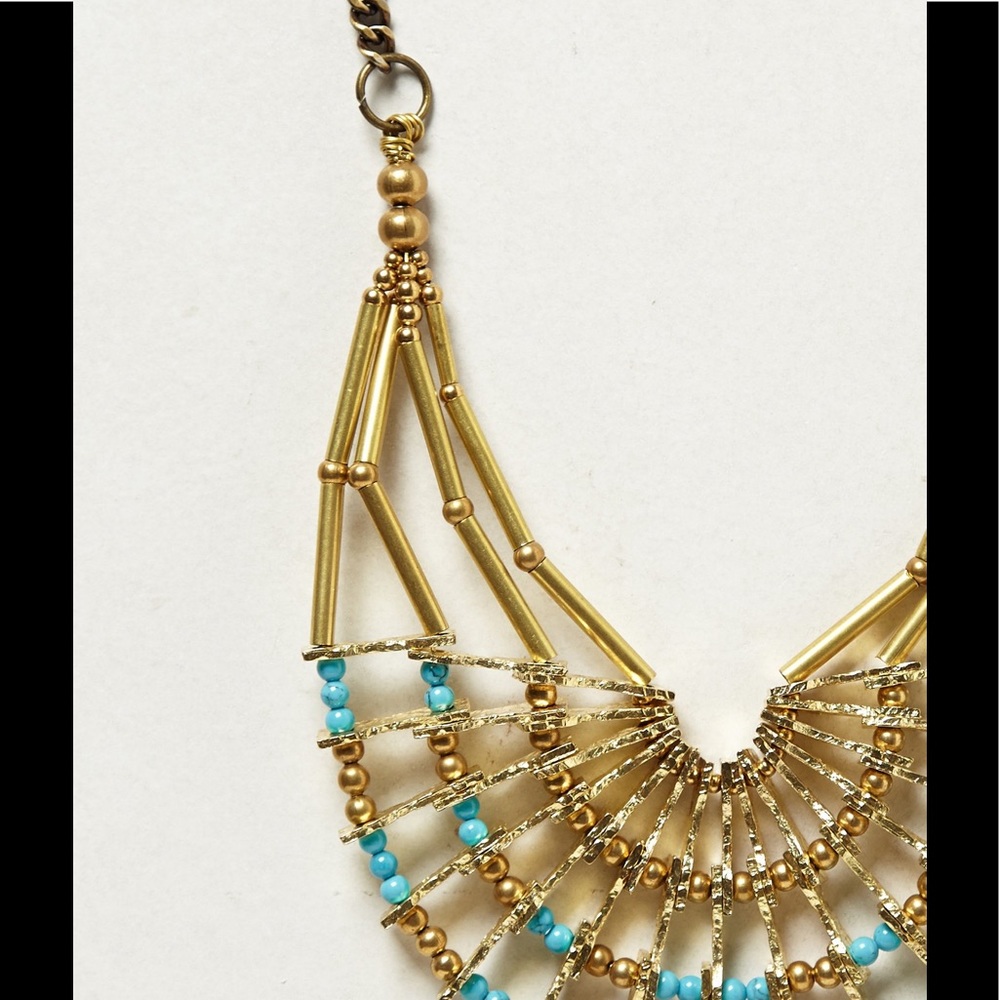 Anthropologie Pam Hiram armature layered necklace
