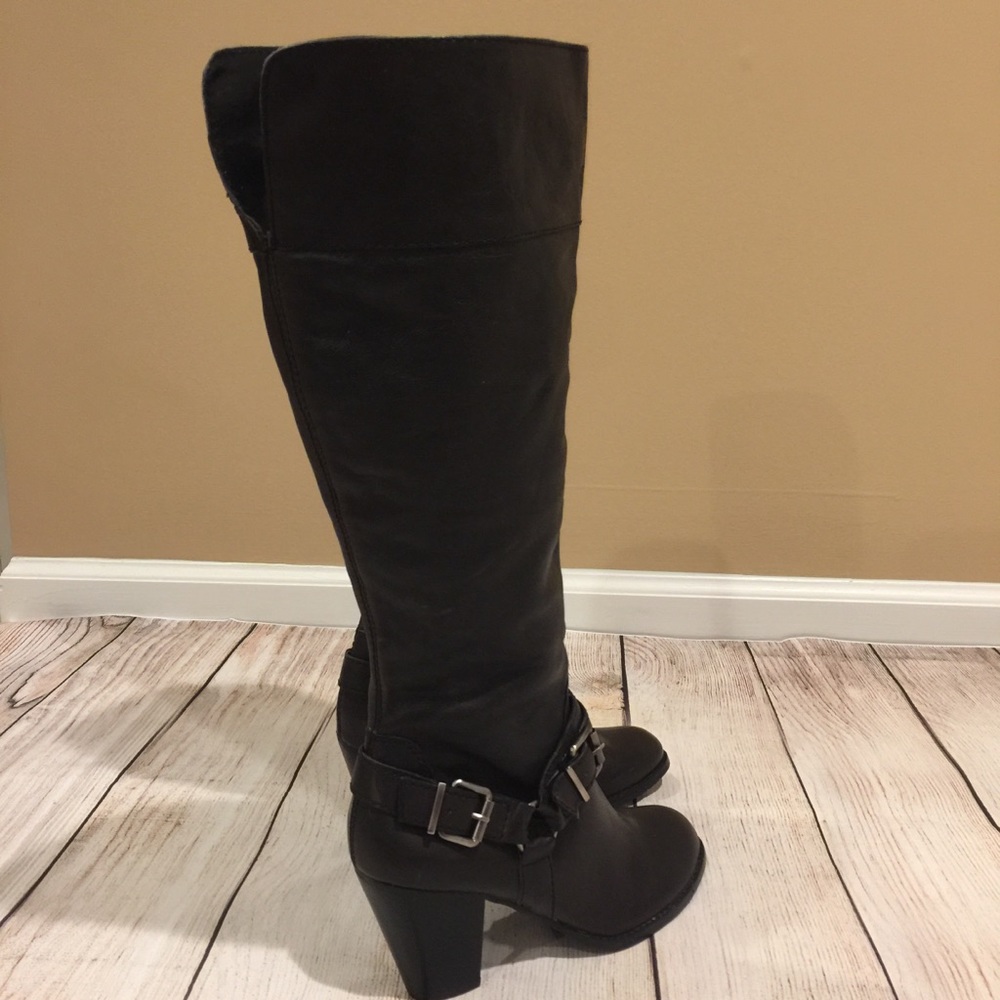 ๐ธ๐ARTURO CHIANG ๐๐ธ Leather Heeled Riding Boot - Picture 3 of 8