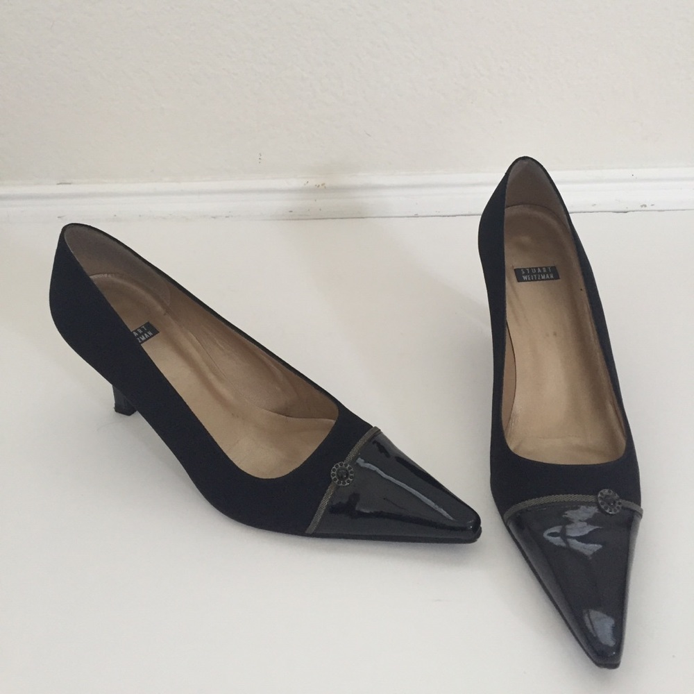 STUART WEITZMAN BLACK SHOES
