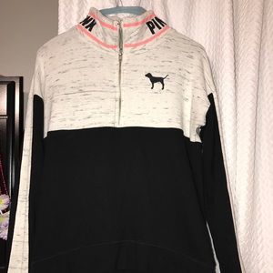 Victoria's Secret half-zip sweatshirt