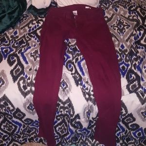 Burgundy Arizona Jeans