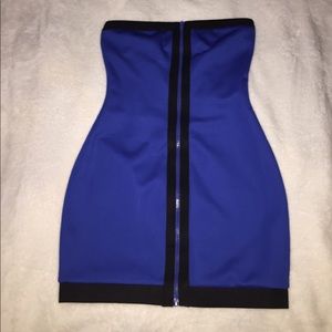 Royal blue dress