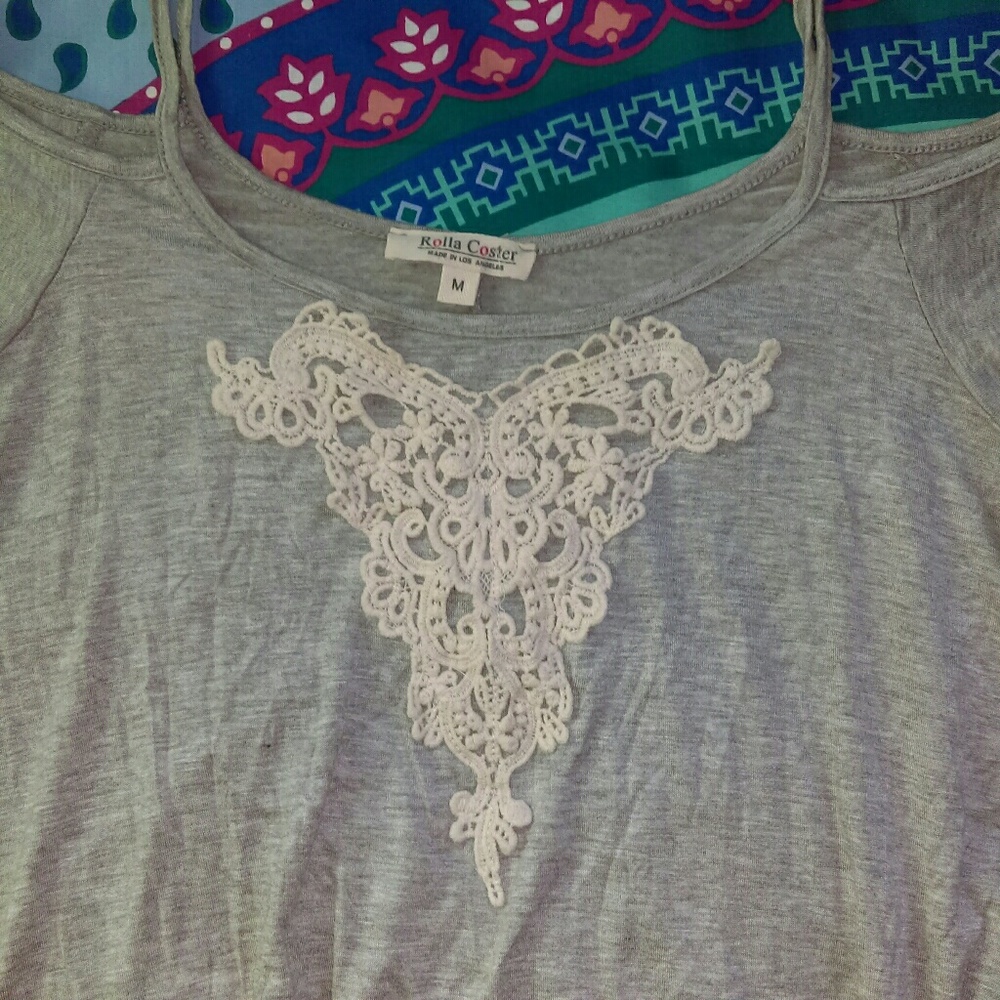 Cold Shoulder Top - Picture 2 of 2