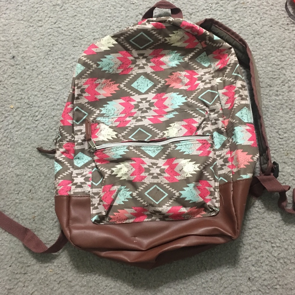 Tribal Print Backpack