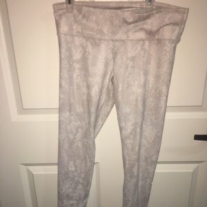 alo snake print leggings full length