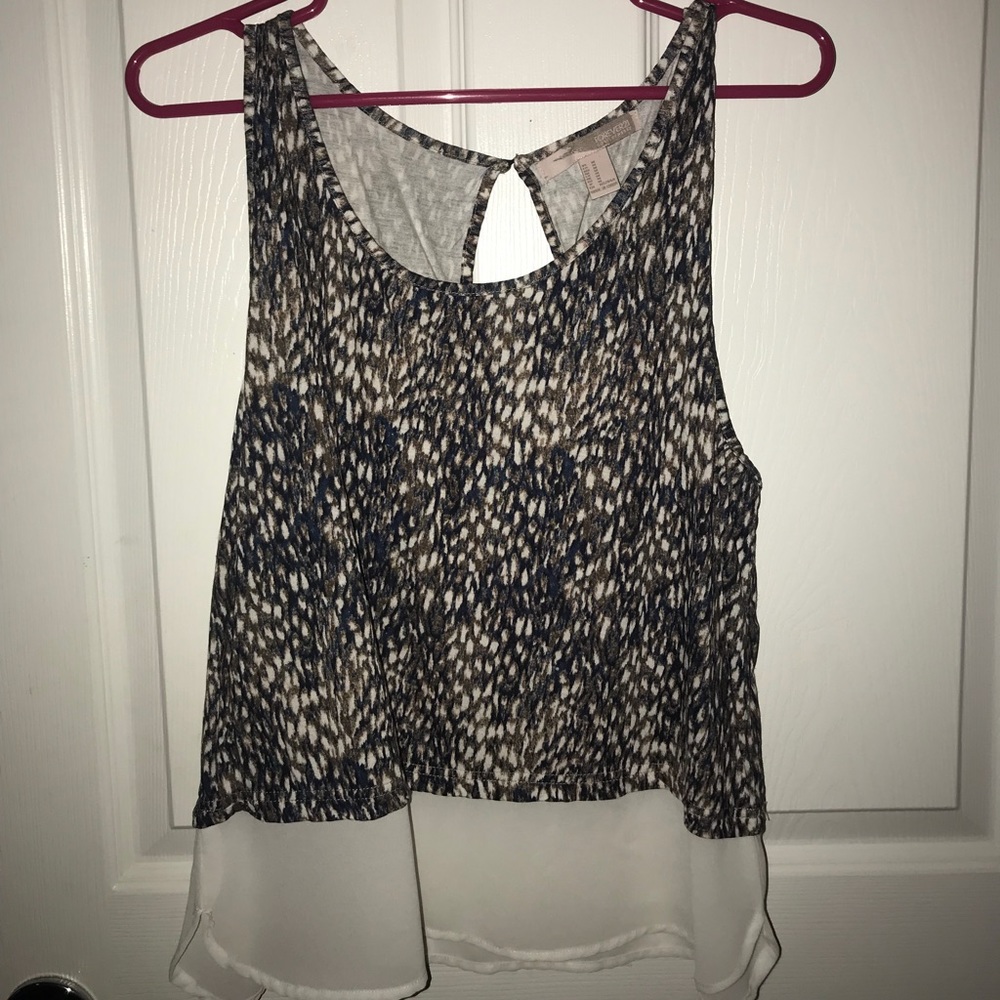 Patterned tank top