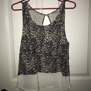 Patterned tank top