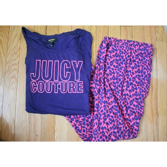 NWT - Juicy Couture 2pc Pajama Set (Size L) - Picture 4 of 9