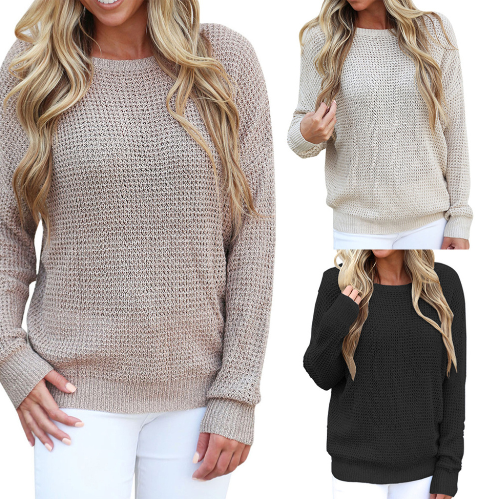 🛑LAST ONE -PRICE FIRM🛑 Lace Back Sweater oatmeal - Picture 2 of 8