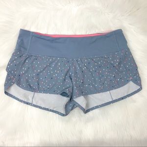 Lululemon Speed Shorts Size 8