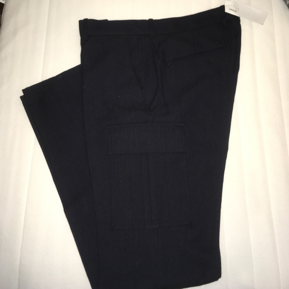 VINCE CARGO DRESS WOOL BLEND PANTS. BNWT.