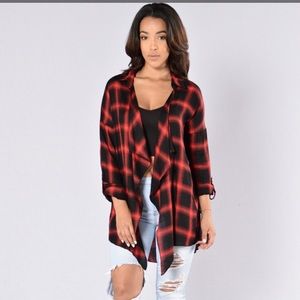 plaid shirt