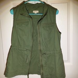 BRAND NEW Army Green Vest