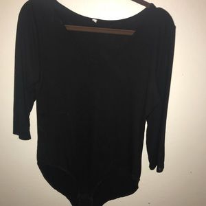 Black one piece