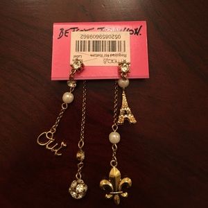 Betsey Johnson earrings.