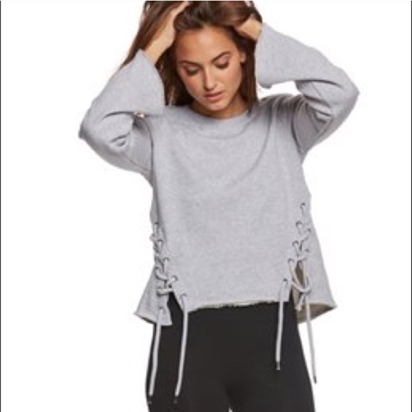 Betsey Johnson Yoga Pullover Sweatshirt - Picture 4 of 8