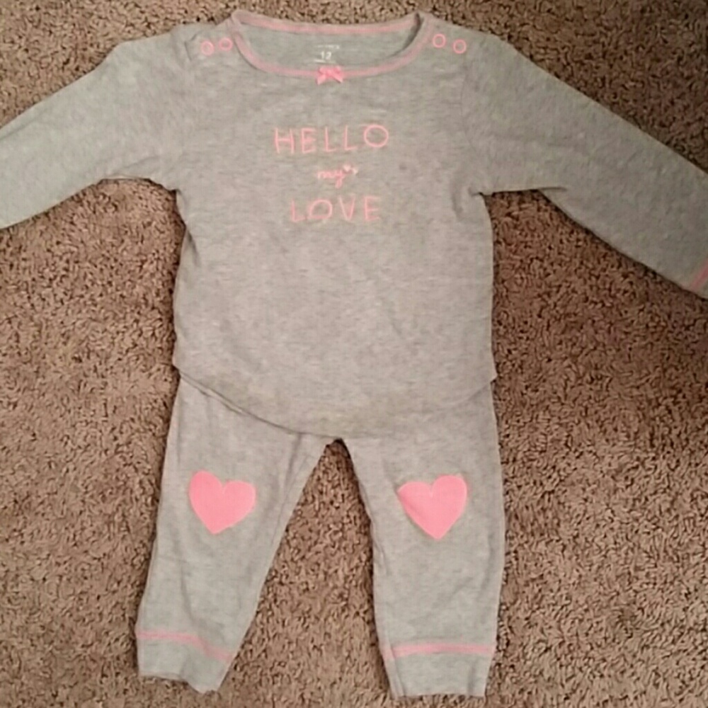 Carters 2 piece outfit