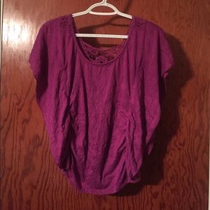 Purple blouse